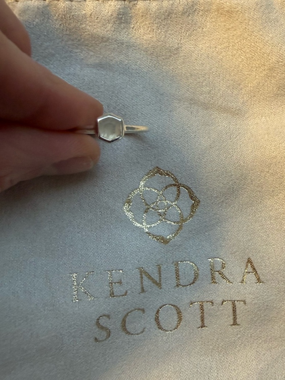 Kendra Scott Sterling Silver Ring - Picture 2 of 3